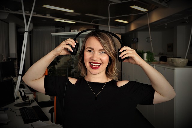 Apresentadora de rádio